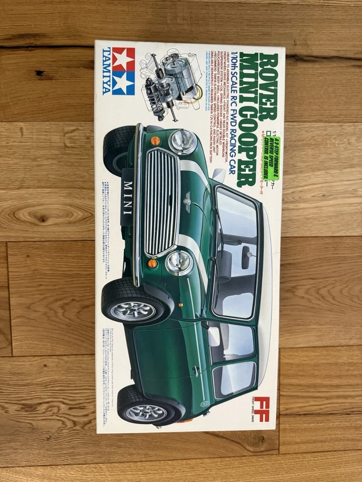 Tamina Vintage Mini Cooper M-01 Neu Ungebaut 1/10 - Bild 1 von 4