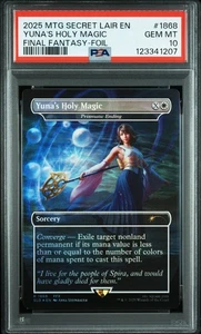 PSA 10 - Yuna's Holy Magic 1868 - Magic The Gathering Final Fantasy - Bild 1 von 2