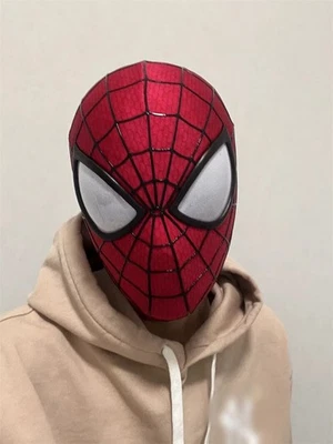 Amazing Spiderman 2 Garfield Ver Peter Parker Mask Cosplay Helmet Halloween Prop - Image 1 of 4
