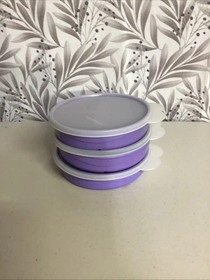 LOTE TUPPERWARE MICROONDAS RECALENTABLES CUENCOS DIVIDIDOS CON TAPAS Foto 1 de 4