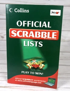 Collins offizielle Scrabble-Listen Spielen um zu gewinnen Brettspiel Wörter Taschenbuch - Bild 1 von 6