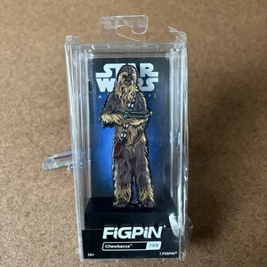 FiGPiN Star Wars A New Hope CHEWBACCA #750 Collectable Pin in Case NEW SEALED - Picture 1 of 12