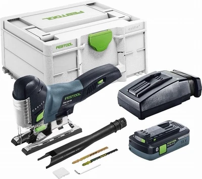 Scie sauteuse sans fil CARVEX PSC 420 HPC 4,0 EBI-Plus - FESTOOL - avec batterie - Photo 1/4