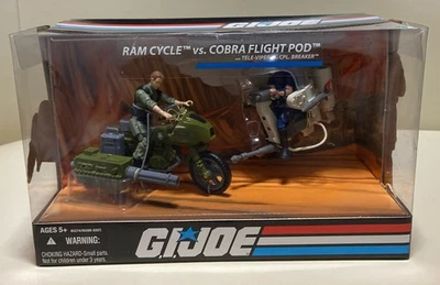 G.I. Joe Ram Cycle vs. Cobra Flight Pod Hasbro Action Figure - Image 1 of 4