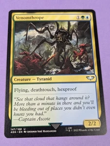 MTG: Universes Beyond: Warhammer 40,000: Venomthrope #147/168 Uncommon - NM - Picture 1 of 2