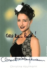 CHRISTINE KAUFMANN signed autographed 4x6 photo - Picture 1 of 1