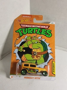 2020 Hot Wheels Teenage Mutant Ninja Turtles 2/5 - .-MIDNIGHT OTTO MICHELANGELO - Picture 1 of 12