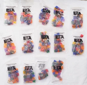 Lotto ETA Cuisenaire Sopraelevato Quadrati Colore Proiettore Blocchi Forme Educativo - Foto 1 di 11