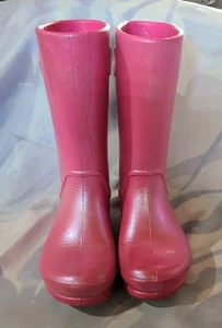 Crocs, hohe rosa Stiefel, Größe 13 - Bild 1 von 4