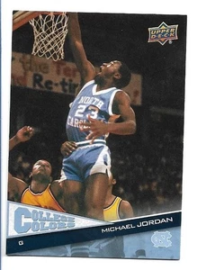 Michael Jordan 2010 Upper Deck College Colors #1 North Carolina Tar Heels - Picture 1 of 2