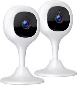 2PCS Baby Monitor Camera with 2-Way Audio 1080P WiFi Home Security Camera - Picture 1 of 9