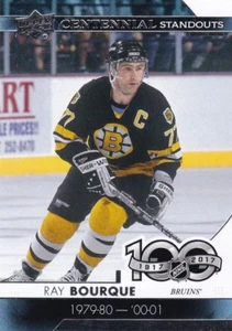 RAY BOURQUE 2017-18 17-18 UPPER DECK 1 CENTENNIAL STANOUTS #CS-77 BRUINS - Picture 1 of 1