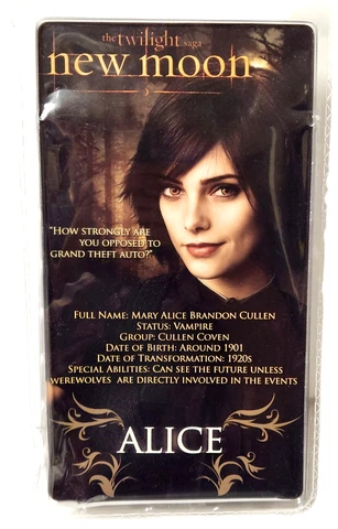 THE TWILIGHT SAGA NEW MOON ALICE Action Figure NECA 2009 New Sealed NIB Cover