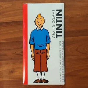 TINTIN GRAND COMME Kids Height Growth Chart Poster 140cm Casterman 1999 NEW - Bild 1 von 3