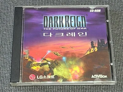 Dark Reign The Future of War PC Retro CD Game Korean Version Windows MS Gaming - Image 1 of 4