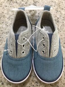 Toddler Shoes Boy Koala Kids 8 Litle Boy  Girls Gray And Blue New with Tags