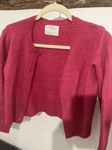 Zara Kids Pink Cardigan Size 9 (134cm) - Picture 1 of 3