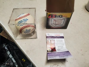 Tino Martinez autographed 1999 World Series Baseball (New York Yankees) JSA T972 - Picture 1 of 6