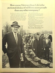 Metropolitan Life Insurance Company Selection Experience Vintage Print Ad 1965 - Picture 1 of 4