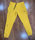 Nike x Drake NOCTA Fleece Pants Yellow Ovo Mens Size M Sweatpants Pre Owned