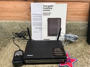 Verizon D-Link DSL-2750B 4-Port Wireless Router w/ AC Adapter and Cords - Picture 1 of 5