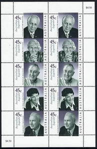 2002 Australia SG# 2160/64 Legends Medical Scientists sheetlet mint MUH MNH - Picture 1 of 1