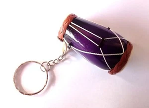 Conga Lila - Schlüsselanhänger Percussion -shaped Keychain -conga Llavero - Picture 1 of 1