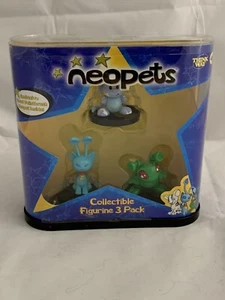 2003 NEOPETS Collectible Figurine 3 Pack Exclusive Cloud Paintbrush - NEW Sealed - Picture 1 of 6