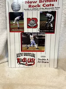 RARE Torii Hunter, Doug Mientkiewicz AUTOGRAPHED Item, Minnesota Twins, LOOK! - Picture 1 of 6