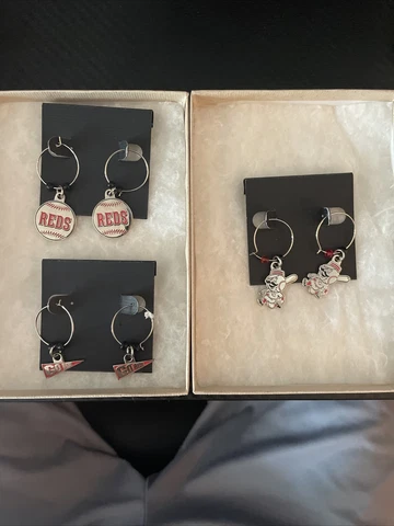 Cincinnati Reds Earrings Cover
