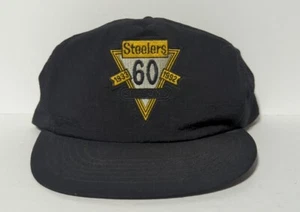 Vintage Pittsburgh Steelers Mütze 60 Jahre Gatorade Logo 1933-1992 Erwachsene Druckknopflasche Einheitsgröße - Bild 1 von 2