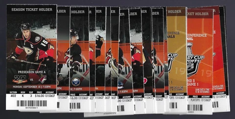 SELANNE FINAL GAME & GOAL ANAHEIM DUCKS  2013-2014 SEASON TICKETS AND PLAYOFFS Cover