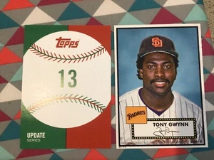 Tony Gwynn #13 MVP 1952 Padres 66/99 hergestellt 2015 Topps 52 Tribute Update 5x7 - Bild 1 von 1