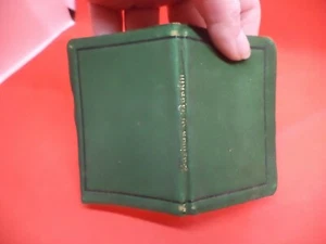 SAYINGS WORKS JOHN RUSKIN old antique MINIATURE langham siegle hill SUEDE BOOK - Imagen 1 de 4