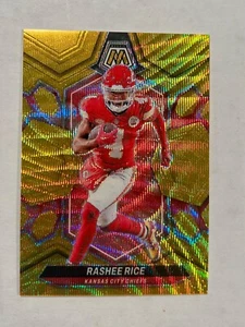 Mosaico Panini 2024 - Arroz Rashee #108 Gold Wave Prizm/17 SSP - Imagen 1 de 2