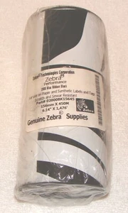 Lot of 19 Rolls Zebra 2000 Wax Ribbons #02000BK15645 6.14" x 1.476" 156mm x 450m - Photo 1/4