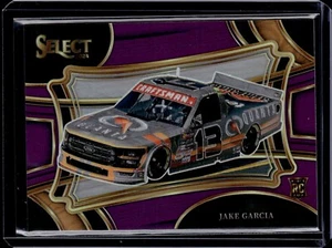 2024 Select Racing Pit Road Purple Prizm #193 Jake Garcia RC 53/75! - Picture 1 of 2