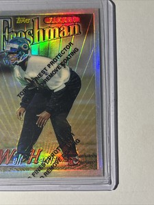 1996 Finest Football Refractor #299 Walt Harris S