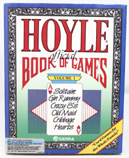 Hoyle Official Book of Games Volume 1 (DOS, 1991) VTG Big Box
