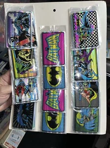 Vtg 90’s Selectra Prism Vending Novelty Sticker Set 10x BATMAN Joker Robin - Picture 1 of 2