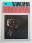 Yamaha RS 100 / 125 Prospekt brochure (französisch / french)