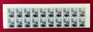 US Stamps Scott 2998 60c Eddie Rickenbacker Plate Block of 20 MNH - Picture 1 of 1