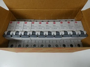 10 x Wylex NHXLB16 Leitungsschutzschalter MCB 6kA Typ B - 16 Ampere - Bild 1 von 2