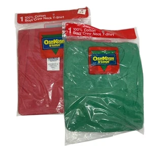 Camiseta Oshkosh B’Gosh Niños 100% Algodón Cuello Redondo Pequeña 5-6 EE. UU. De Colección Nuevo Lote - Imagen 1 de 2