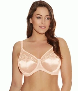 Elomi Cate Underwire Full Cup Bra EL4030 Latte Sz 18JJ - Picture 1 of 10