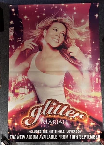 RARE VINTAGE MARIAH CAREY 2001 BILLBOARD POSTER - MASSIVE 153CM X 103CM - UNUSED - Imagen 1 de 1