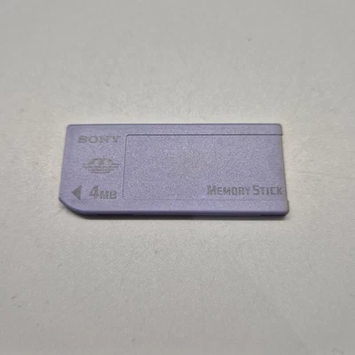 Sony Memory Stick 4MB - Image 1 of 2