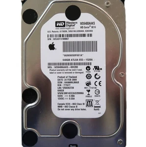 WD WD6400AAKS-40H2B0 DCM:HANNNVJMAB (WCAS) Thailand 3.5" 640gb Sata 02.2009 - Picture 1 of 1