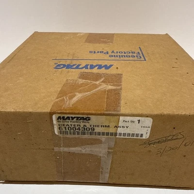 NUEVO Conjunto de calentador de descongelación de refrigerador Maytag 61004309 genuino *ENVÍO GRATUITO* Foto 1 de 4