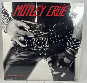 Motley Crue Too Fast For Love 1982 LP Vinyl Record Elektra 60174-1 Y Sealed - Picture 1 of 8